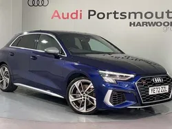 Blue Used 2022 Audi S3 Comfort Hatchback | £32,790 (Fair price)