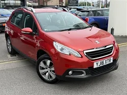 Red Used 2016 Peugeot 2008 Active SUV | £6,995 (Fair price)