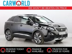 Black Used 2020 Peugeot 3008 Premium Hatchback | £16,400 (Fair price)