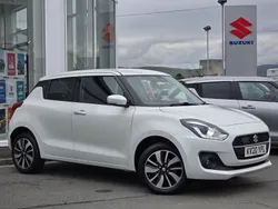 White Used 2020 Suzuki Swift SZ5 Hatchback | £11,495 (A bit pricey)