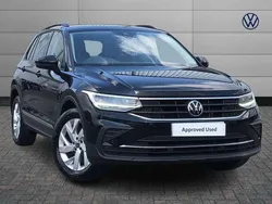 Black Used 2021 VW Tiguan Life SUV | £17,790 (Good price)
