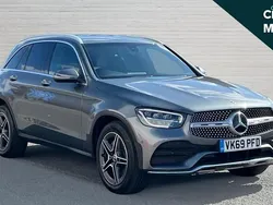 Grey Used 2019 Mercedes GLC220 AMG line SUV | £25,265 (Fair price)