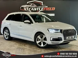 White Used 2017 Audi Q7 Advanced SUV | £22,995 (Fair price)