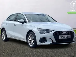 White Used 2020 Audi A3 Comfort Hatchback | £17,999 (Good price)
