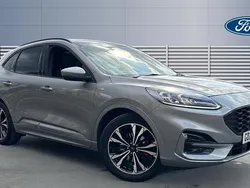Silver Used 2022 Ford Kuga ST-Line X SUV | £19,210 (Fair price)