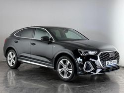 Black Used 2022 Audi Q3 Sportback S-Line SUV | £27,750 (Good price)