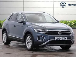 Blue Used 2024 VW T-Roc Style SUV | £26,495 (Fair price)