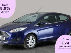 Blue Used 2017 Ford Fiesta Zetec Hatchback | £5,936 (Fair price)