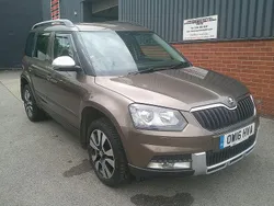 Brown Used 2016 Skoda Yeti Elegance SUV | £9,295 (Fair price)
