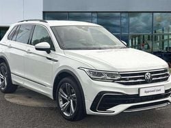 Pure white Used 2023 VW Tiguan R-line Edition SUV | £27,735 (Fair price)