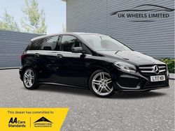 Black Used 2017 Mercedes B180 AMG line MPV | £10,390 (Fair price)