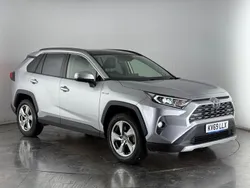 Silver Used 2019 Toyota RAV4 Hybrid SUV | £18,400 (Fair price)