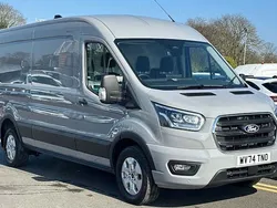 Grey matter (solid colour) Used 2024 Ford Transit Limited Van | £35,000 (Expensive)