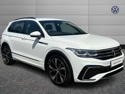 White Used 2023 VW Tiguan R-line SUV | £28,490 (Fair price)