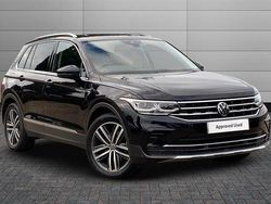 Black Used 2022 VW Tiguan Elegance SUV | £21,250 (Good price)