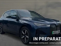 Blue Used 2022 BMW iX M Sport SUV | £36,874 (Fair price)