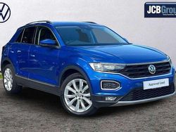 Blue Used 2018 VW T-Roc SEL SUV | £17,290 (Fair price)