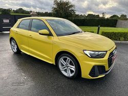 Yellow Used 2019 Audi A1 S-Line Hatchback | £13,995 (Fair price)