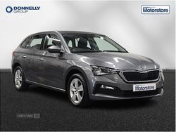 Grey Used 2022 Skoda Scala SE Hatchback | £11,965 (Fair price)