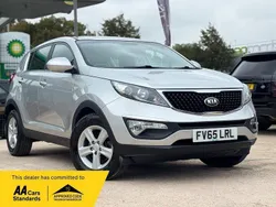 Silver Used 2016 Kia Sportage 2 SUV | £6,450 (Super price)