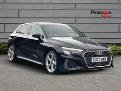 Black Used 2020 Audi A3 S-Line Hatchback | £17,495 (Fair price)