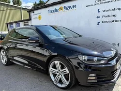 Black Used 2016 VW Scirocco R-line Coupe | £11,995 (Fair price)