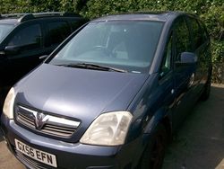Black Used 2006 Vauxhall Meriva Design Edition MPV | £695 (Fair price)
