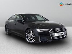 Black Used 2021 Audi A6 S-Line Sedan | £25,975 (A bit pricey)