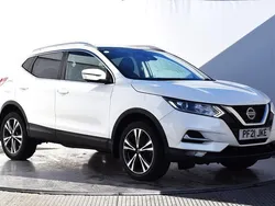 White Used 2021 Nissan Qashqai N-Connecta SUV | £14,799 (Good price)