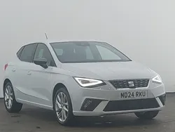 White Used 2024 Seat Ibiza XCELLENCE Hatchback | £19,298 (Expensive)