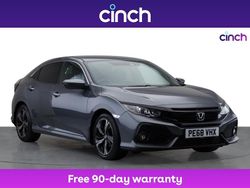 Grey Used 2018 Honda Civic SR Hatchback | £10,599 (A bit pricey)