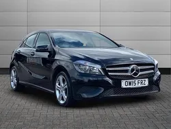 Cosmos black Used 2015 Mercedes A180 Sport Edition Hatchback | £8,290 (Fair price)