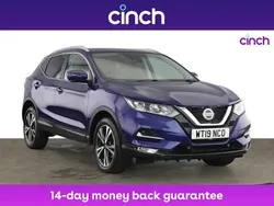 Blue Used 2019 Nissan Qashqai N-Connecta SUV | £15,599 (Good price)