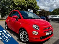 Pink Used 2021 Fiat 500 Lounge Hatchback | £8,995 (Good price)