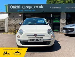 White Used 2015 Fiat 500 Pop Hatchback | £3,650 (Fair price)