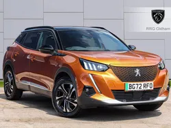Orange Used 2022 Peugeot e-2008 GTi SUV | £14,990 (Fair price)