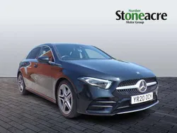 Black Used 2020 Mercedes A180 AMG line Hatchback | £18,495 (Fair price)