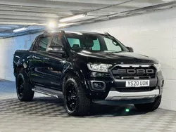 Black Used 2020 Ford Ranger Wildtrack Pickup | £12,989 (Good price)