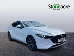 White Used 2021 Mazda 3 Inclusive Hatchback | £16,890 (Fair price)