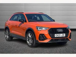 Orange Used 2022 Audi Q3 Black Edition SUV | £27,295 (Good price)