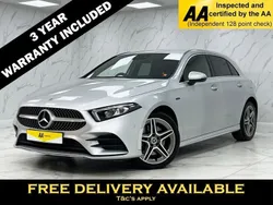 Silver Used 2020 Mercedes A250 AMG line Hatchback | £17,495 (Fair price)
