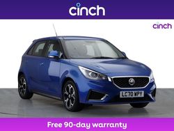 Blue Used 2020 MG MG3 Exclusive Hatchback | £8,799 (Fair price)