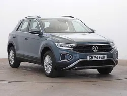 Blue Used 2024 VW T-Roc Life SUV | £21,990 (Fair price)
