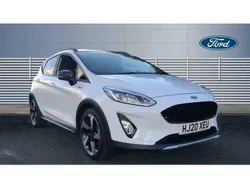 White Used 2019 Ford Fiesta Active Hatchback | £10,633 (Fair price)