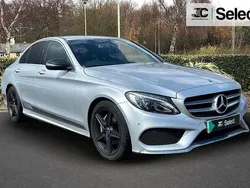 Silver Used 2019 Mercedes C220 Edition Sedan | £17,500 (Fair price)