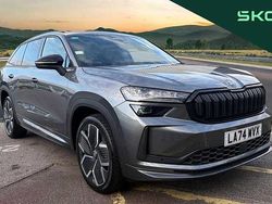 Grey Used 2024 Skoda Kodiaq SportLine SUV | £34,447 (A bit pricey)