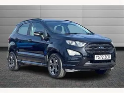 Black Used 2023 Ford Ecosport ST-Line SUV | £12,999 (Good price)