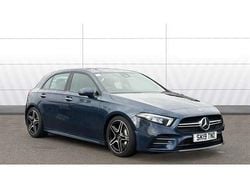 Blue Used 2019 Mercedes A35 AMG Premium Hatchback | £22,571 (Fair price)