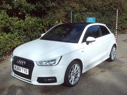 White Used 2018 Audi A1 S-Line Hatchback | £6,995 (Super price)