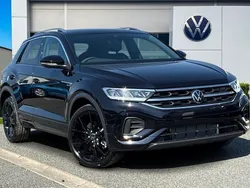 Black New 2025 VW T-Roc R-line SUV | £41,378